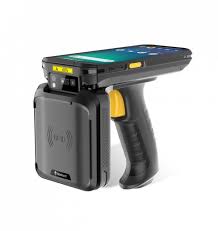 NewLand NLS-MT9356-W4-UHF1  Mobile Computer with 5.5" touchscreen, 4GB/64GB, BT, WiFi6E, 4G, Pistol Grip, GPS, and Camera. OS: Android 13 GMS.