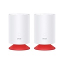 AX1800 Mesh Wi-Fi 6 System with Built-in Smart Speaker Deco Voice X20(2-pack)