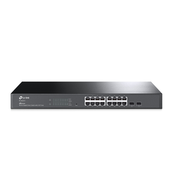 TL-SG2218 JetStream 16-Port Gigabit Smart Switch with 2 SFP Slots