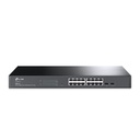 TL-SG2218 JetStream 16-Port Gigabit Smart Switch with 2 SFP Slots