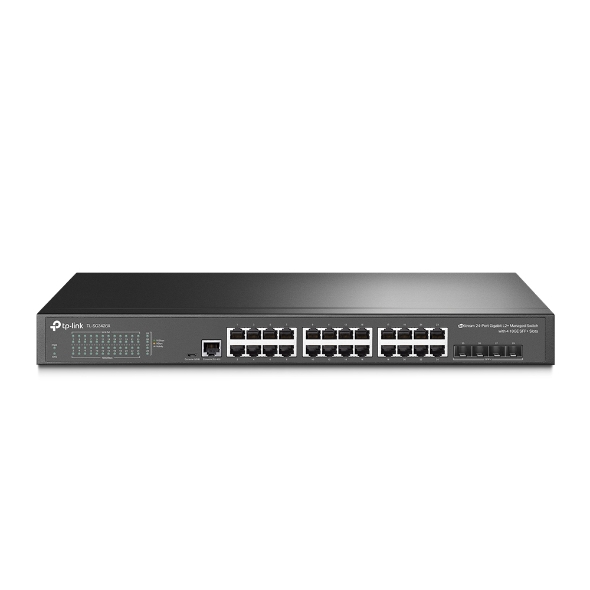 TL-SG3428X JetStream 24-Port Gigabit L2+ Managed Switch with 4 SFP 10GE SFP+ Slots