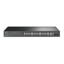 TL-SL2428P JetStream 24-Port 10/100Mbps + 4-Port Gigabit Smart Switch with 24-Port PoE+