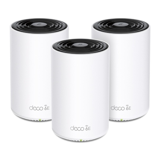 [نظام ديكو] AXE5400 Whole Home Mesh Wi-Fi 6E System Deco XE75(3-pack)