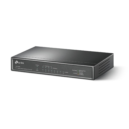 [سويج] TL-SG1008P 8-Port Gigabit Desktop Switch with 4-Port PoE+